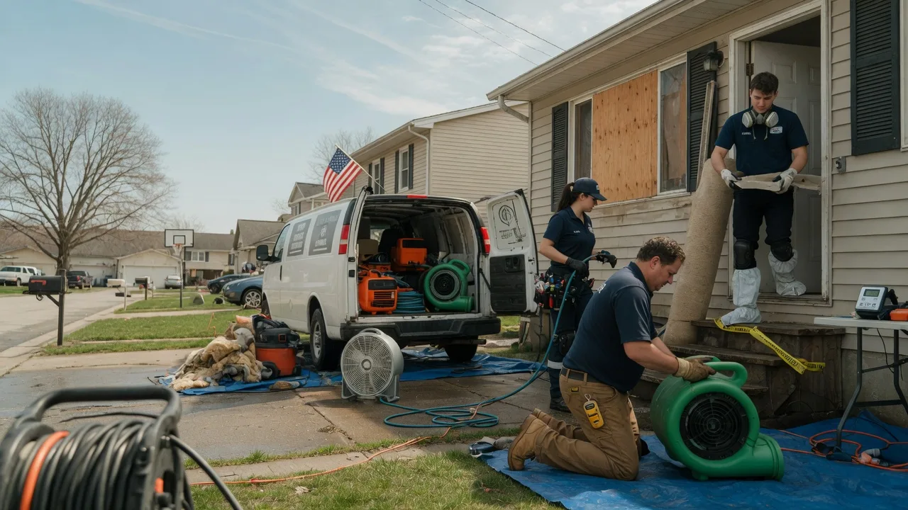 Water Damage Restoration in Nebo, WV near me